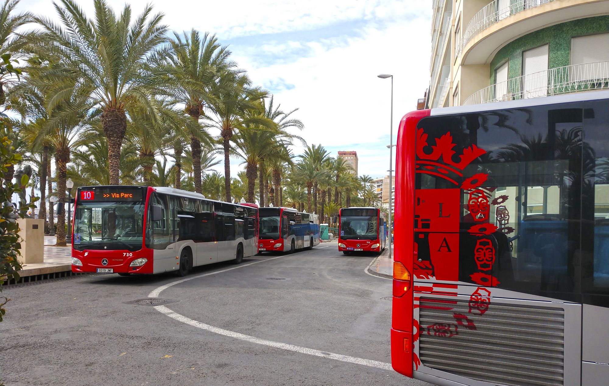 Proposta de la nova xarxa d'autobús de la ciutat d'Alacant
